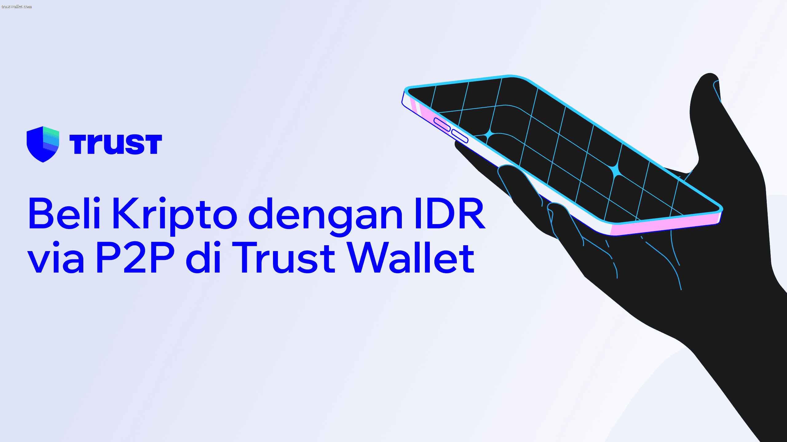Beli Kripto dengan IDR via P2P di Trust Wallet