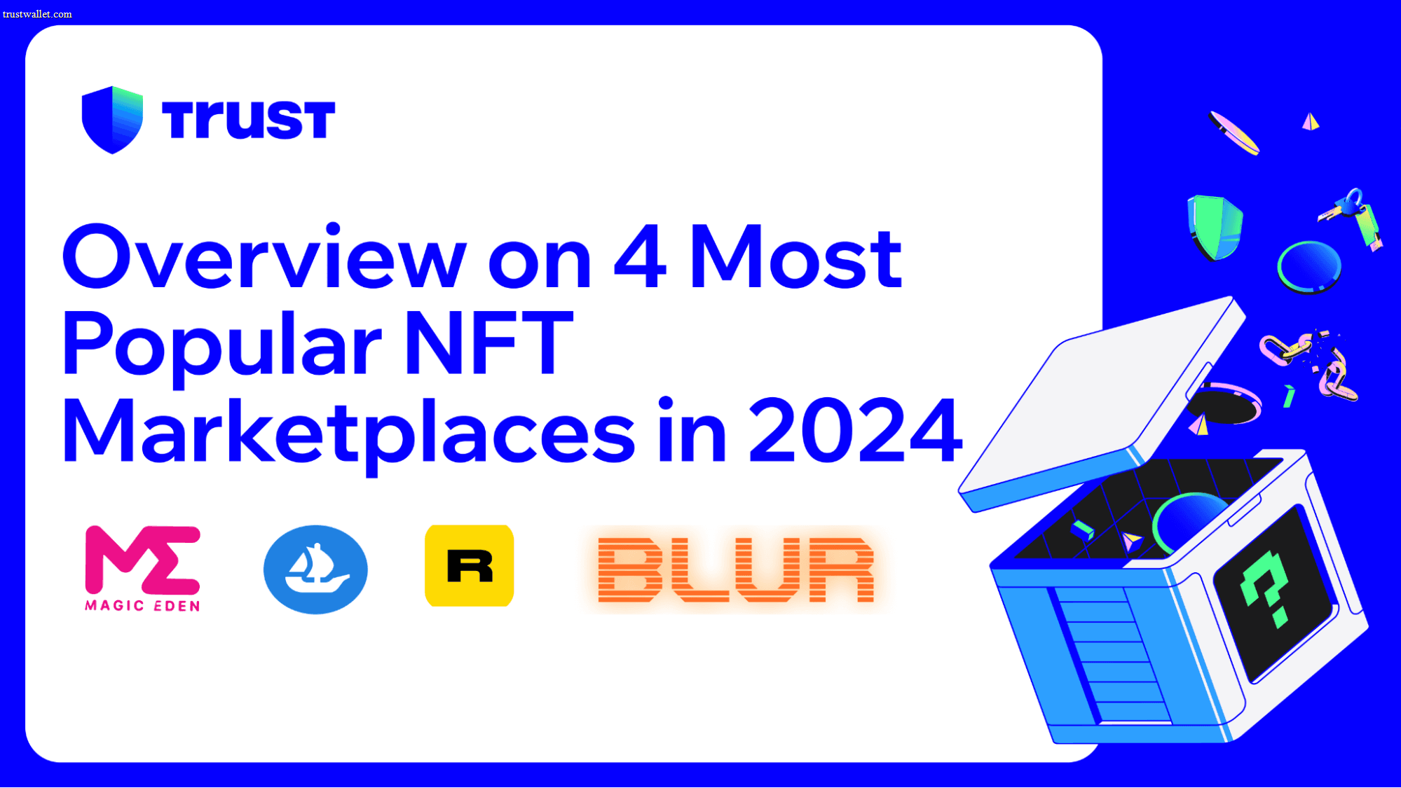 2024 年最热门的 4 个 NFT 市场概览